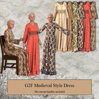 G2F Medieval Style Dress