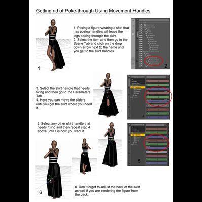 Using Skirt Movement Handles - PDF Format
