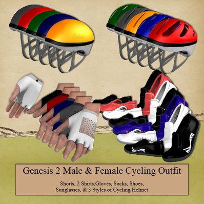 G2M & G2F Cycling Outfit Part 3
