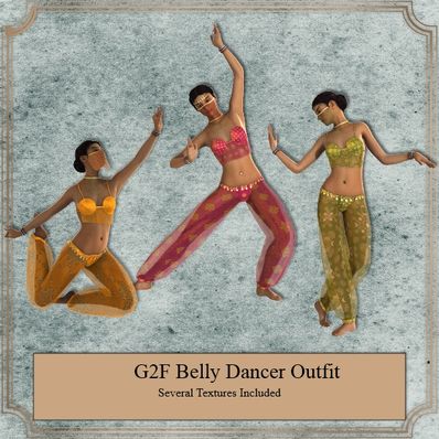 G2F Belly Dancer Outfit