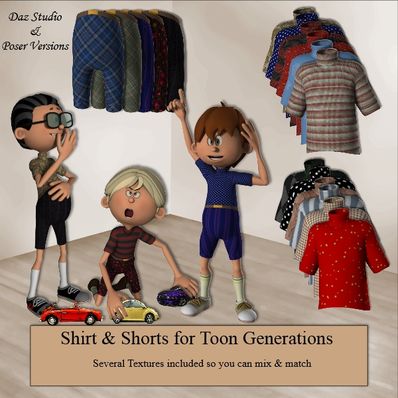 Shirt & Shorts for Toon Generations