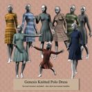 Genesis Knitted Polo Dress
