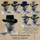 Genesis Georgian Hat by wancow