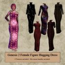 Genesis 2 Female Figure Hugging Dress