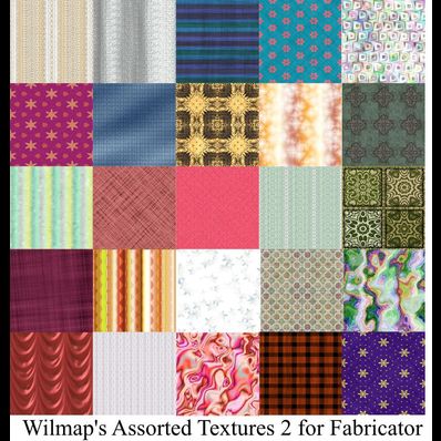 Assorted Fabric Shaders 2