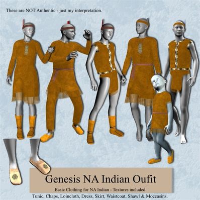 Genesis North American Indian Outfit