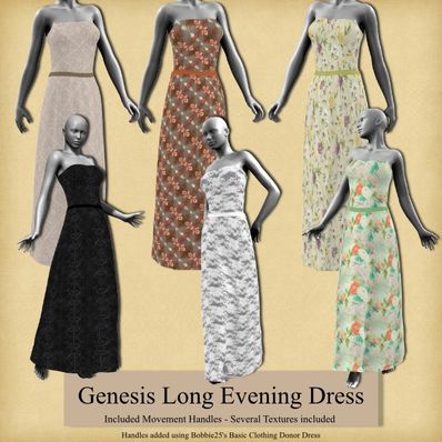 Genesis Long Evening Dress Genesis Long Evening Dress