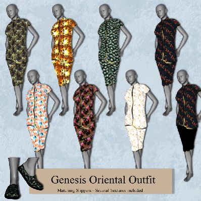 Genesis Oriental Outfit