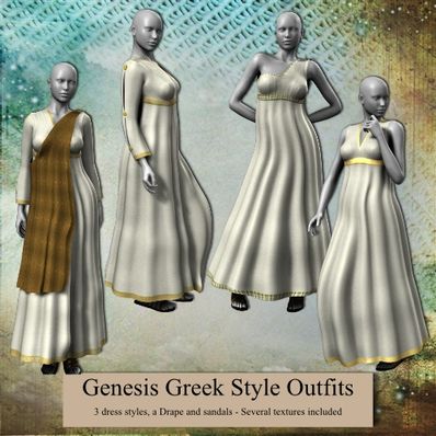 Genesis Greek Style Outfits