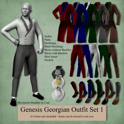 Genesis Georgian Outfits