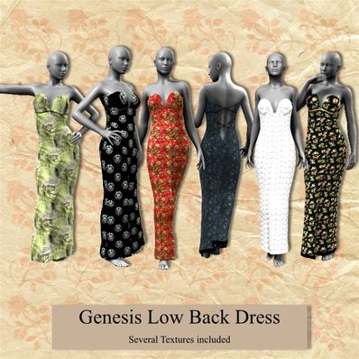 Genesis Low Back Dress