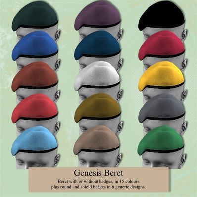 Genesis Military Style Beret