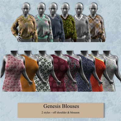 Genesis Blouses 2