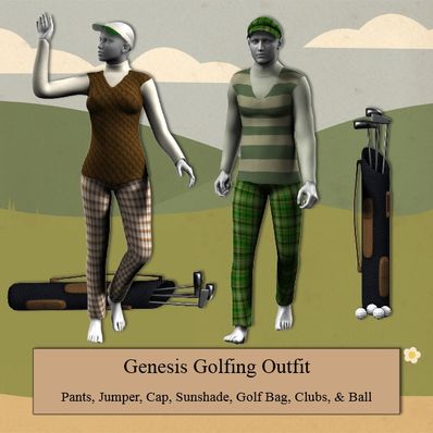 Genesis Golfing Outfit for DS4.5 and newer