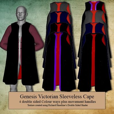 Genesis Victorian Sleeveless Cape