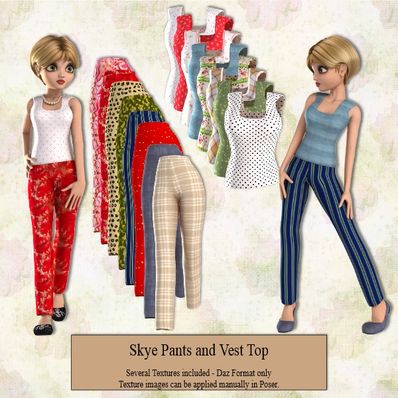 Skye Pants and Vest Top