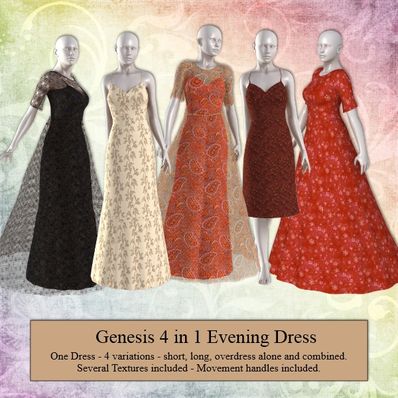 Genesis 4 in 1 Evening Dress Part 1