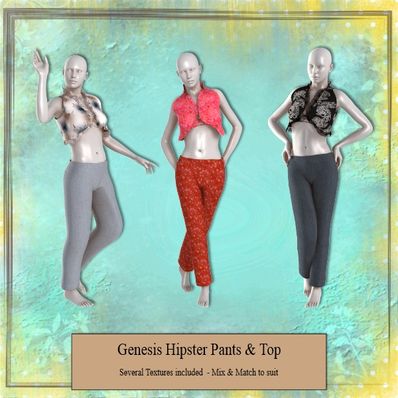 Genesis Hipster Pants & Top Part 1 Genesis Hipster Pants & Top Part 1