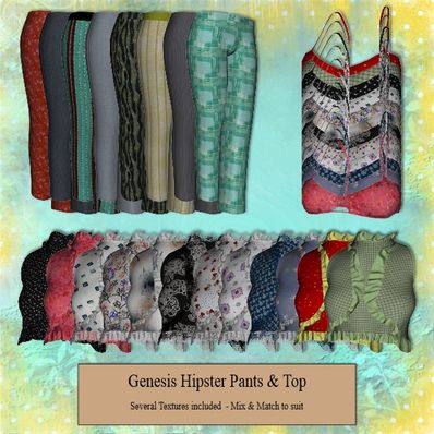 Genesis Hipster Pants & Top Part 2