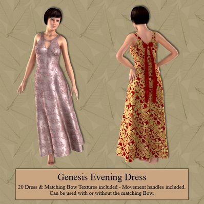 Evening Dress for Genesis