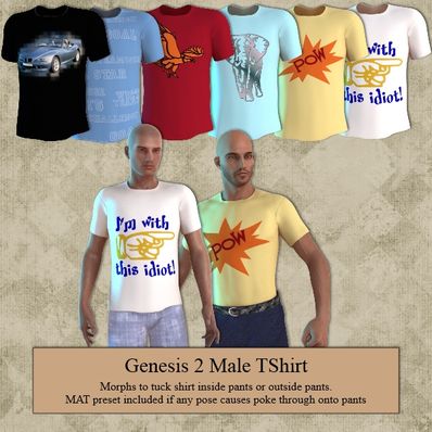 Genesis 2 Male TShirts