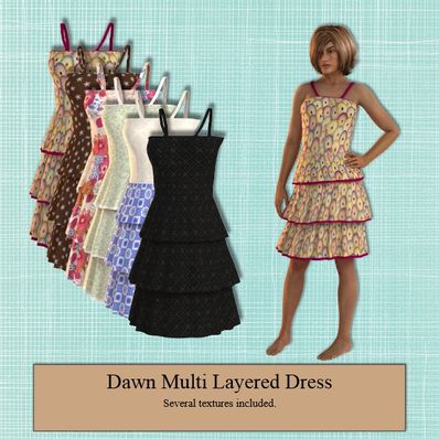 Multi Layered Dress for Dawn