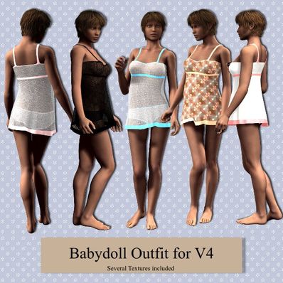 Babydoll Outfit for V4
