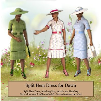 Dawn's Split Hem Dress