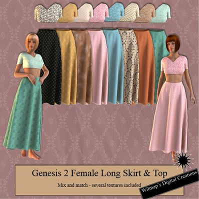 G2F Long Skirt & Top G2F Long Skirt & Top
