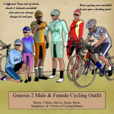 G2M & G2F Cycling Outfit Part 1