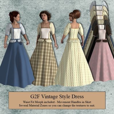 G2F Vintage Style Dress
