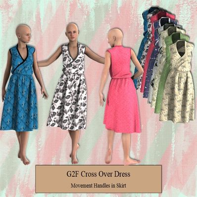 G2F Cross Over Dress