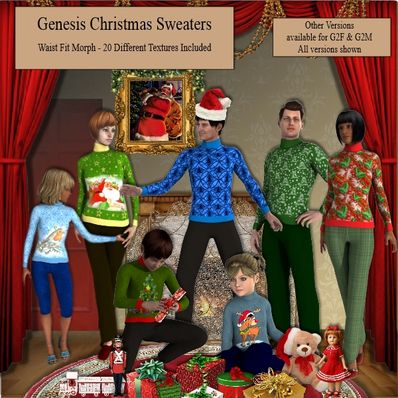 Genesis Christmas Sweaters