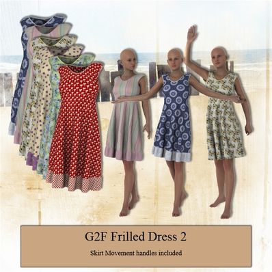 G2F Frilled Dress 2
