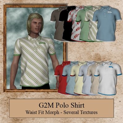 Polo Shirt for Genesis 2 Male