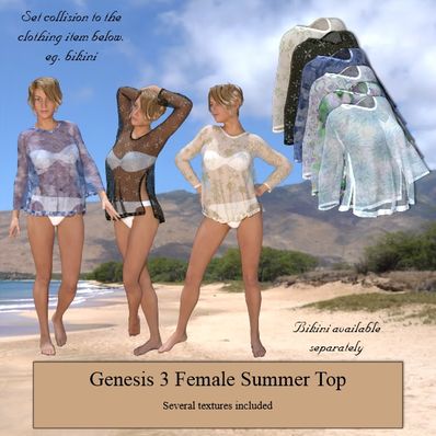 A Summer Top for Genesis 3 Female