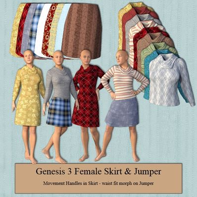 G3F Skirt & Jumper