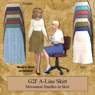 G2F A Line Skirt