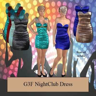 G3F NightClub Dress