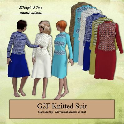 G2F Knitted Suit