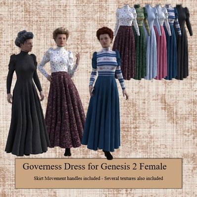 Governess Dress for G2F