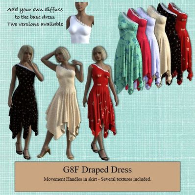 G8F Draped Dress