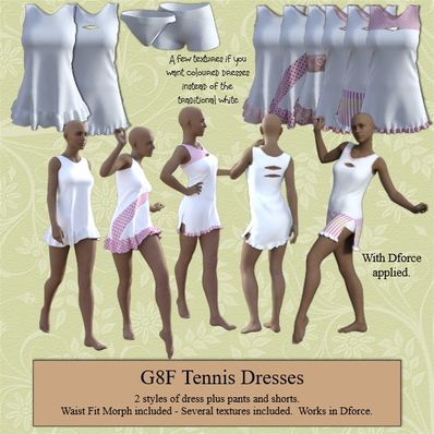 G8F Tennis Dresses