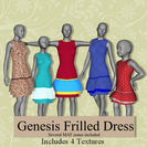 Genesis Frilled Dress