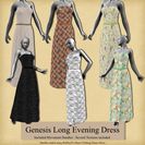Genesis Long Evening Dress