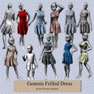 Genesis Frilled Dress 2