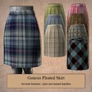 Genesis Pleated Skirt