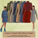 Genesis 2 Female Short Skirt & Jumper