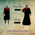 Genesis Graduation Gown Lengthen Morph