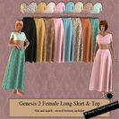 G2F Long Skirt & Top